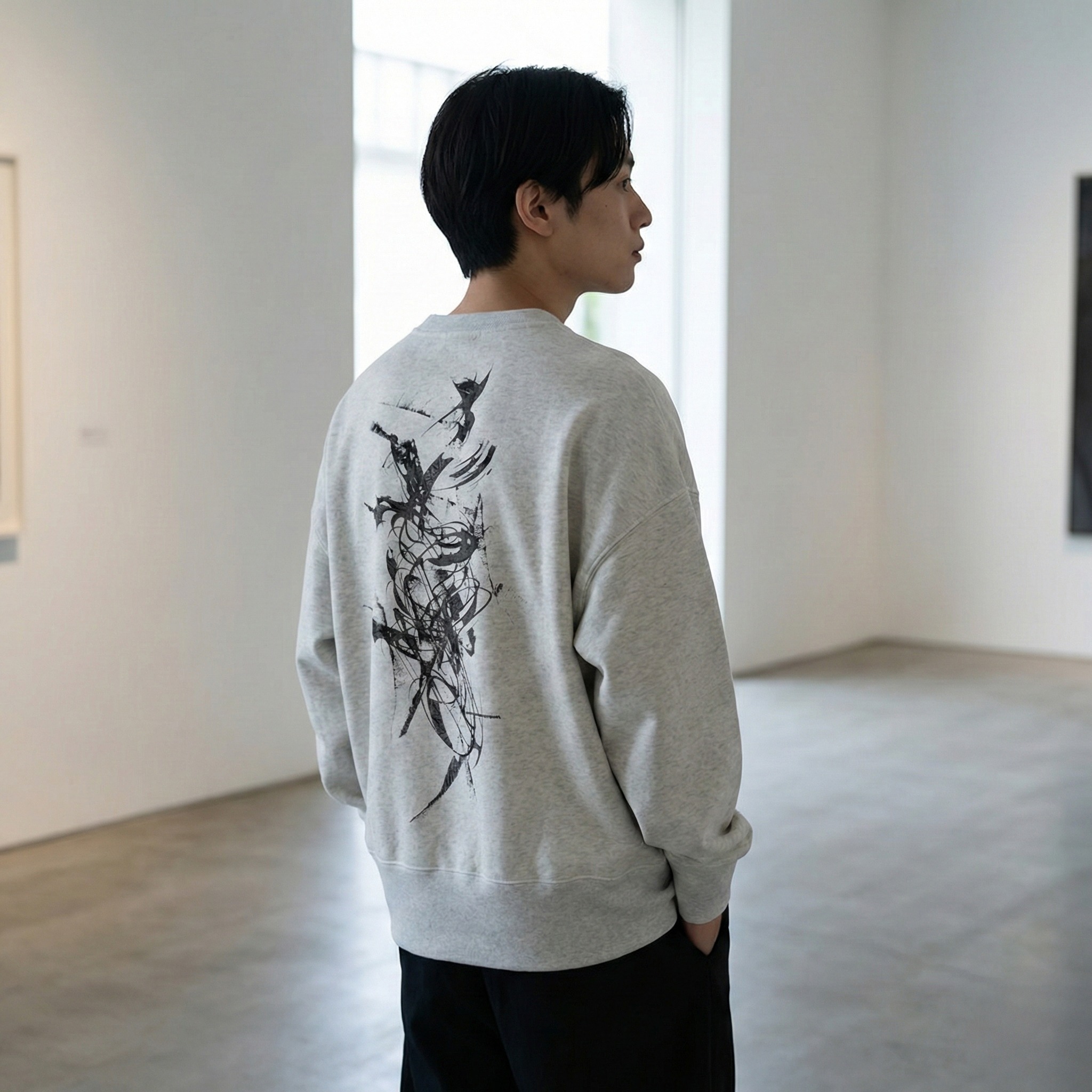 スウェット 着用イメージ