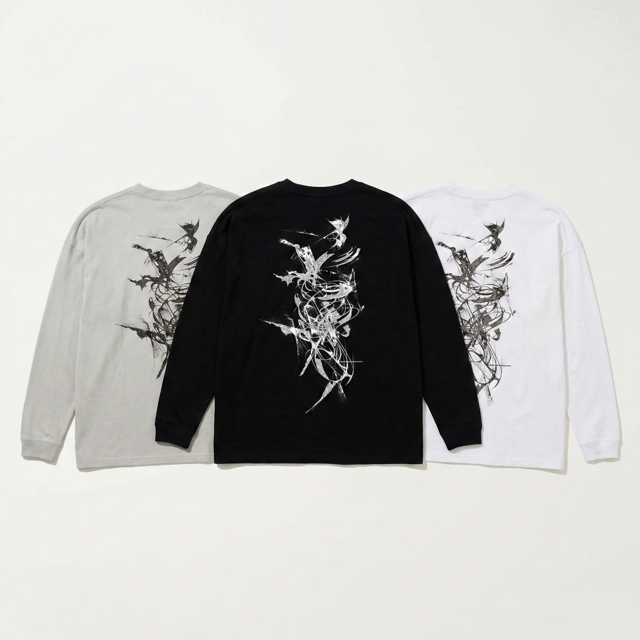 個展限定 コラボ ロングスリーブTシャツ