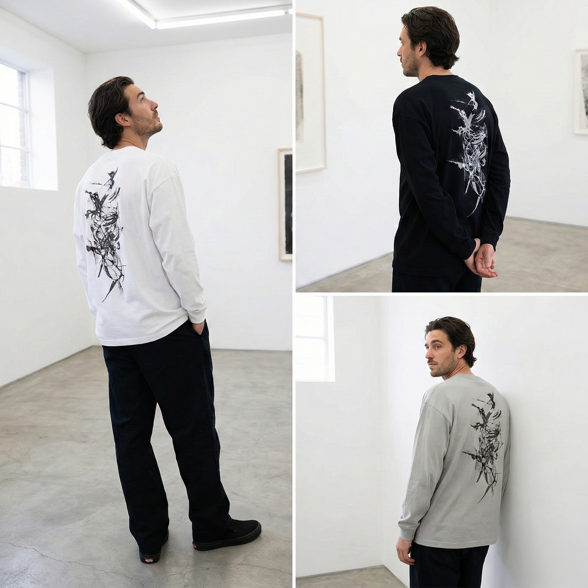 ロングスリーブT 袖口リブ